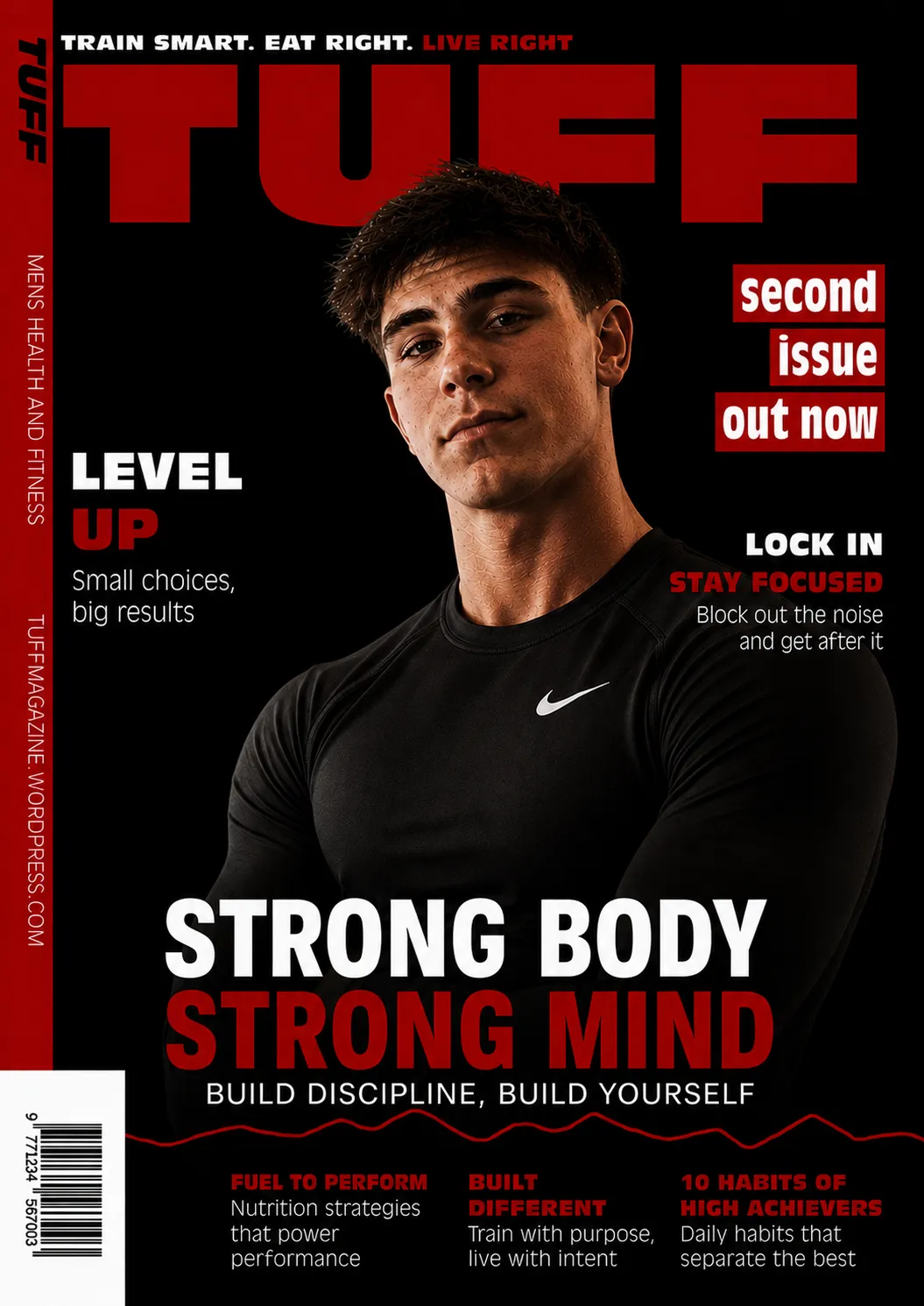 TUFF Issue II cover — Strong Body, Strong Mind